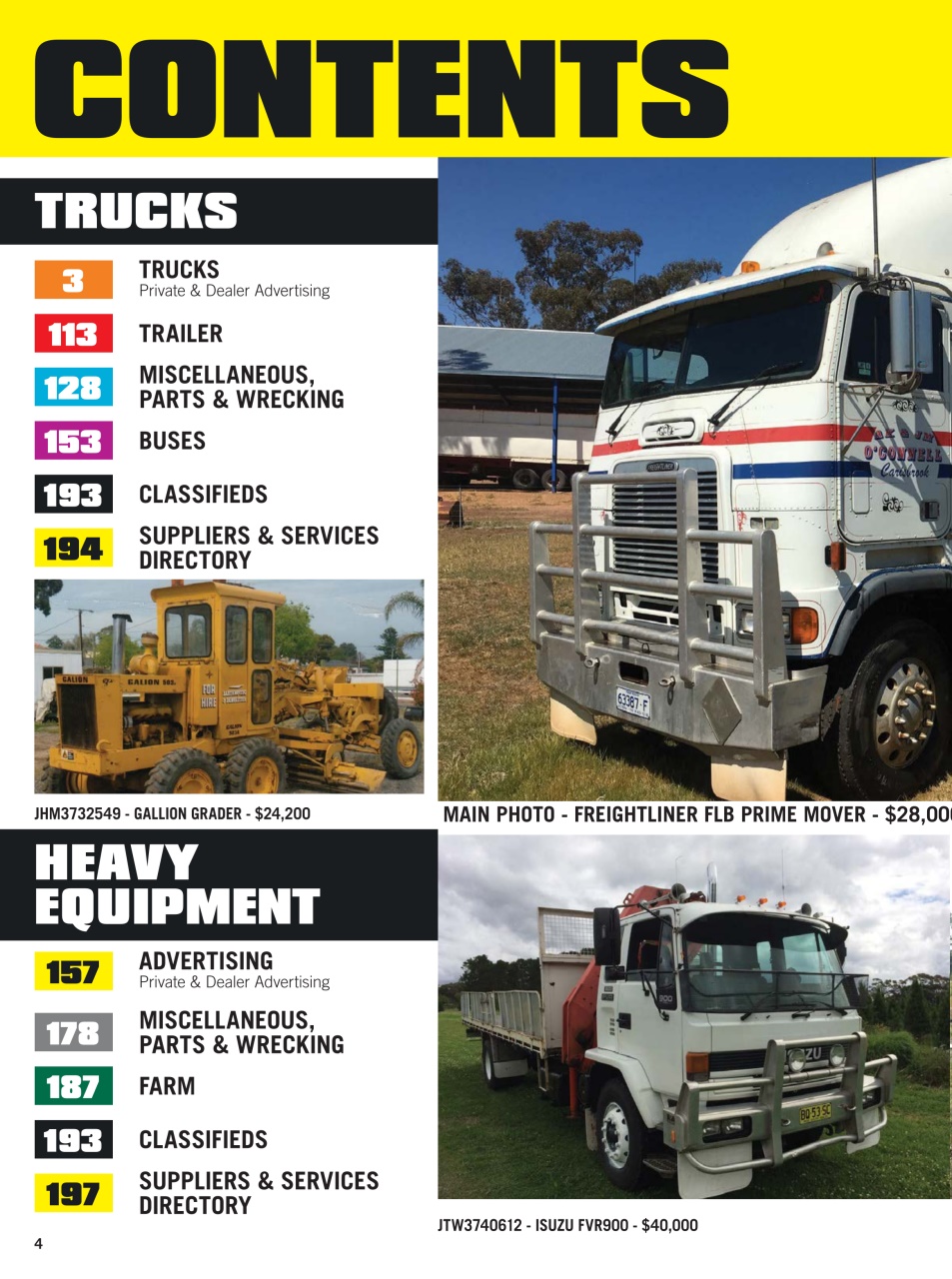 JUST TRUCKS Preview Pages