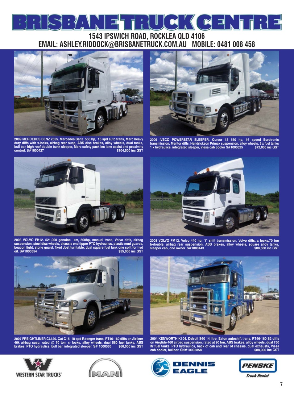 JUST TRUCKS Preview Pages