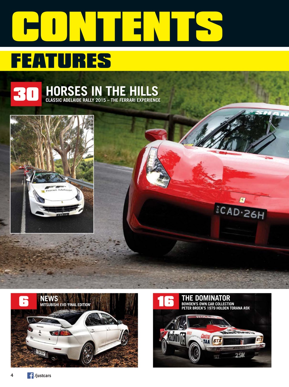 JUST CARS Preview Pages