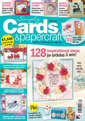 Simply Cards & Papercraft issue 144