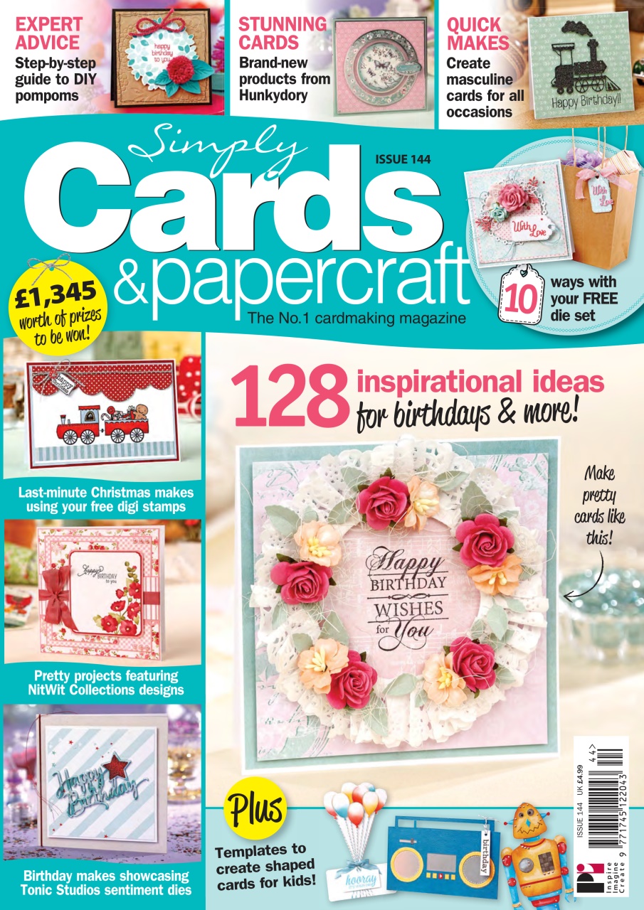 Simply Cards & Papercraft Preview Pages