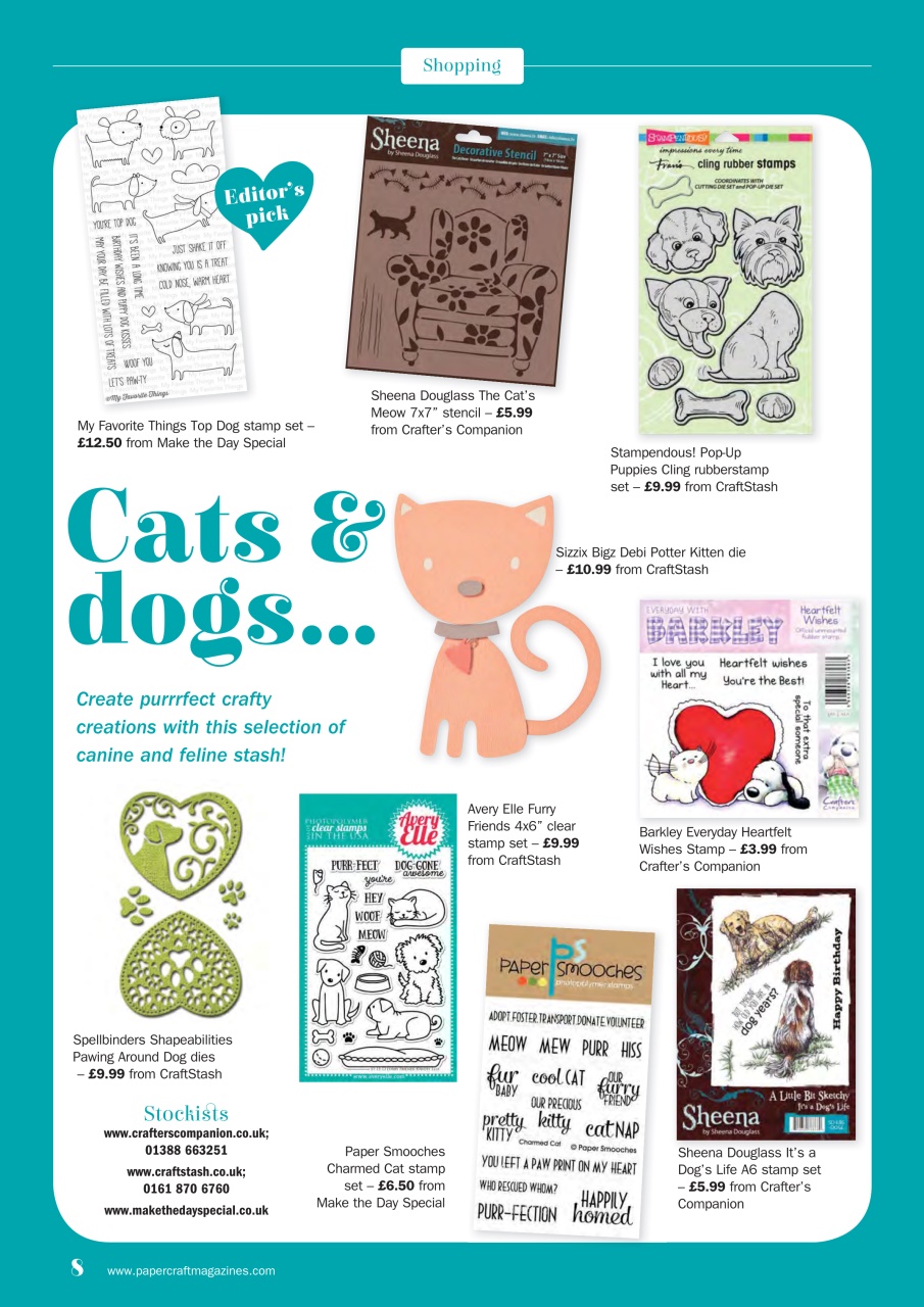 Simply Cards & Papercraft Preview Pages