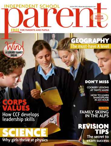 Independent School Parent issue Senior Autumn 2015