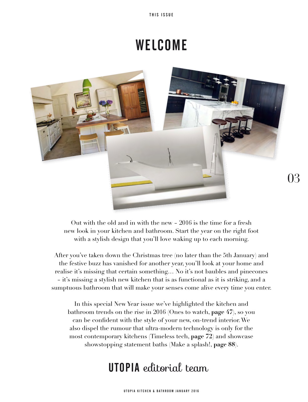 Utopia Kitchen & Bathroom Preview Pages