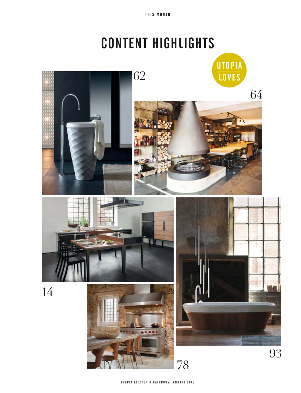 Utopia Kitchen & Bathroom Preview Pages