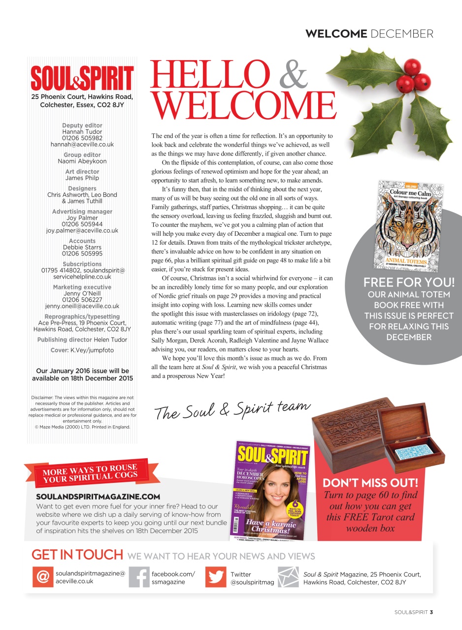 Soul & Spirit Preview Pages