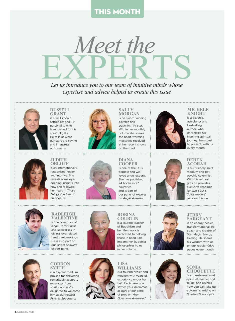 Soul & Spirit Preview Pages