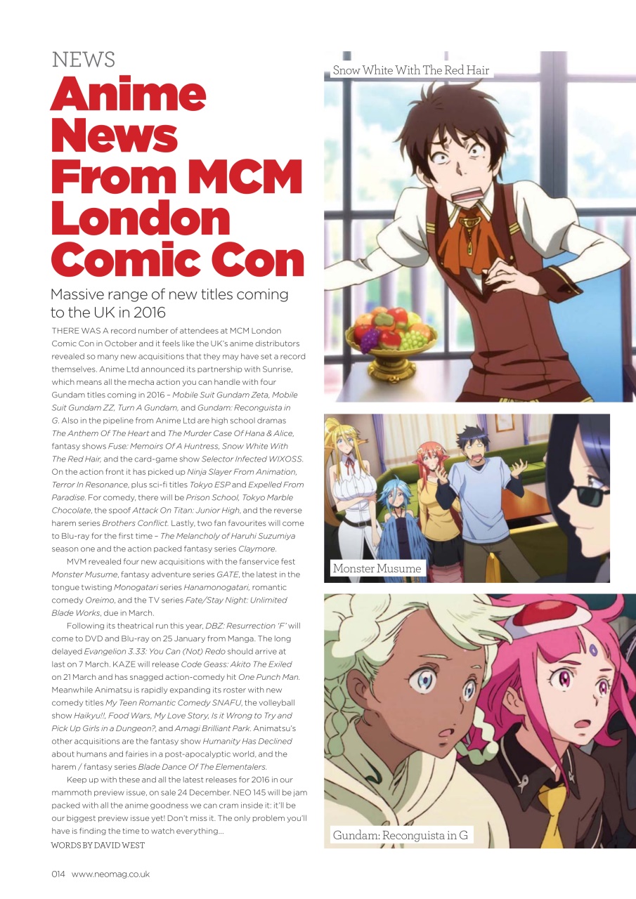 NEO Magazine Preview Pages