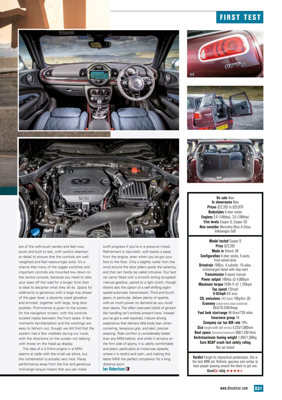 Diesel&EcoCar Magazine Preview Pages