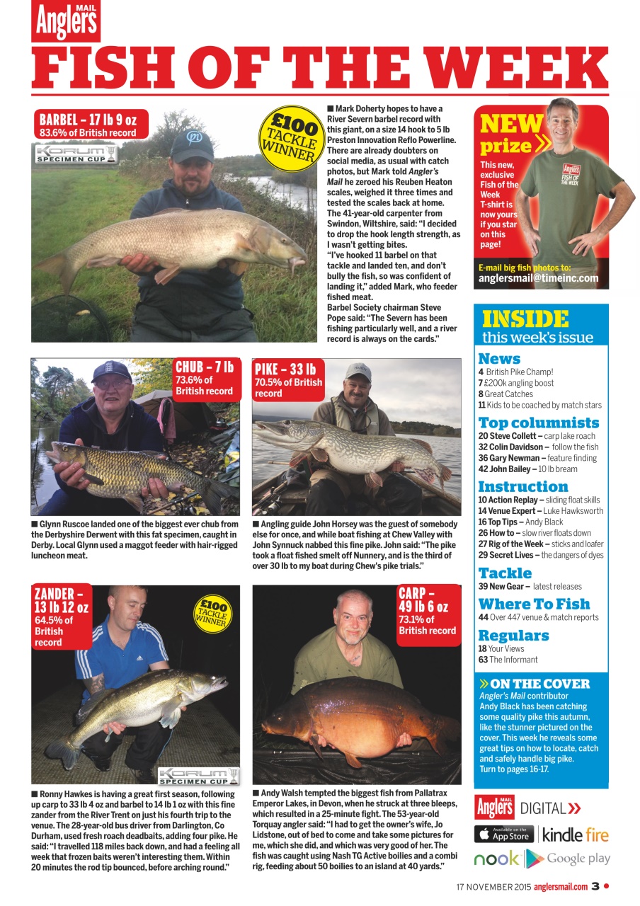 Anglers Mail Preview Pages