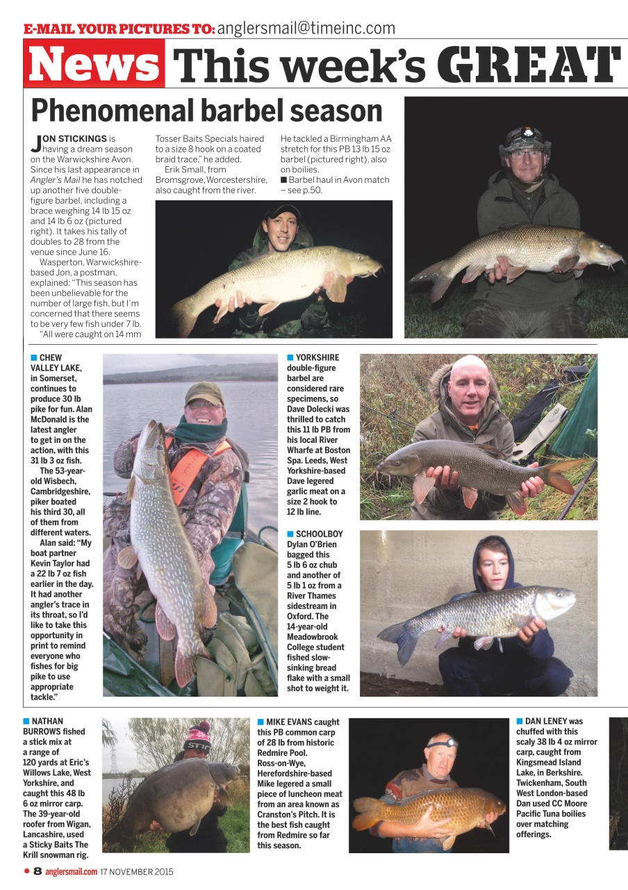 Anglers Mail Preview Pages