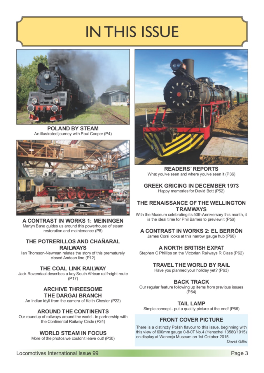 Locomotives International Preview Pages