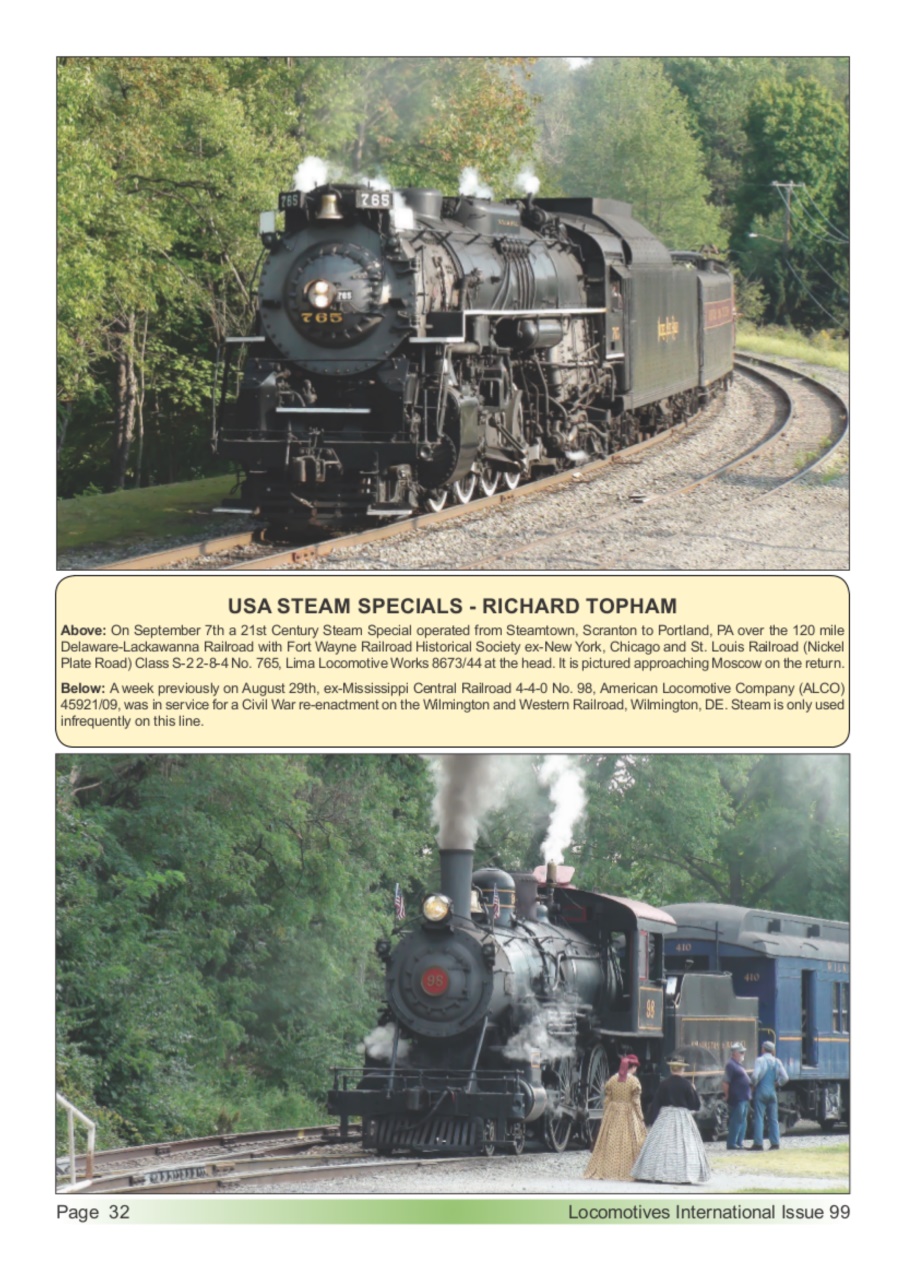 Locomotives International Preview Pages