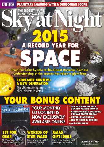 BBC Sky at Night Magazine issue December 2015