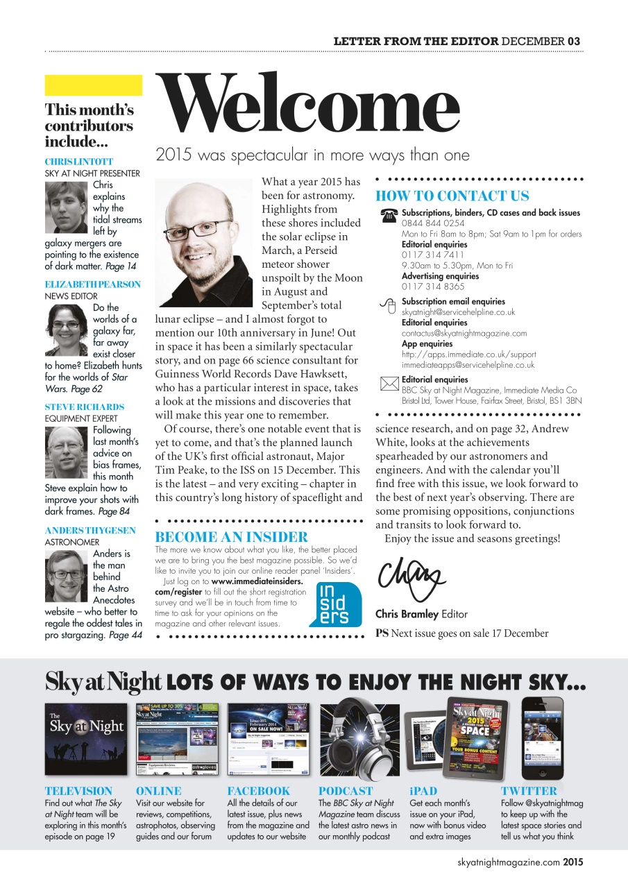 BBC Sky at Night Magazine Preview Pages