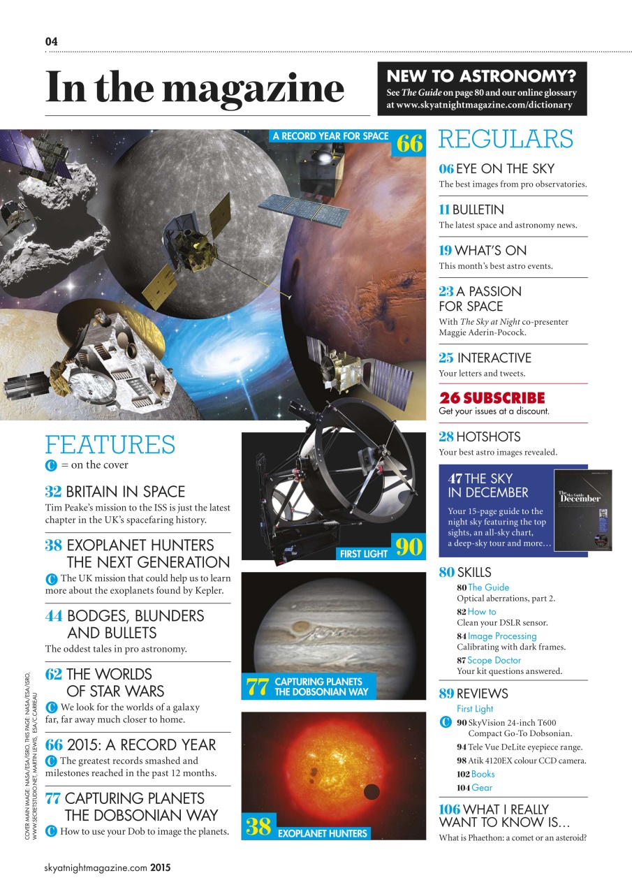BBC Sky at Night Magazine Preview Pages