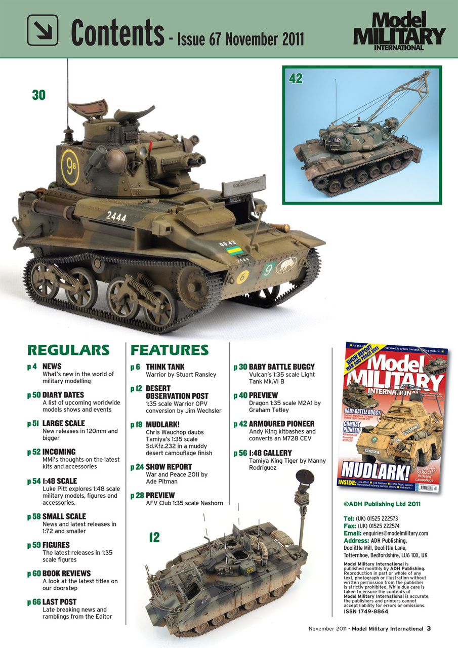 Model Military International Preview Pages
