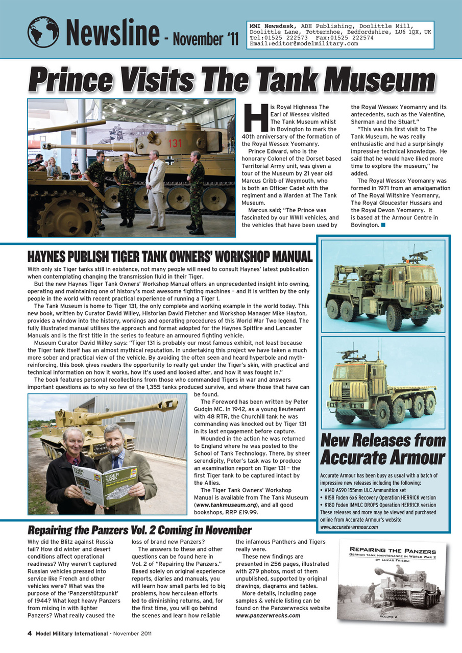 Model Military International Preview Pages