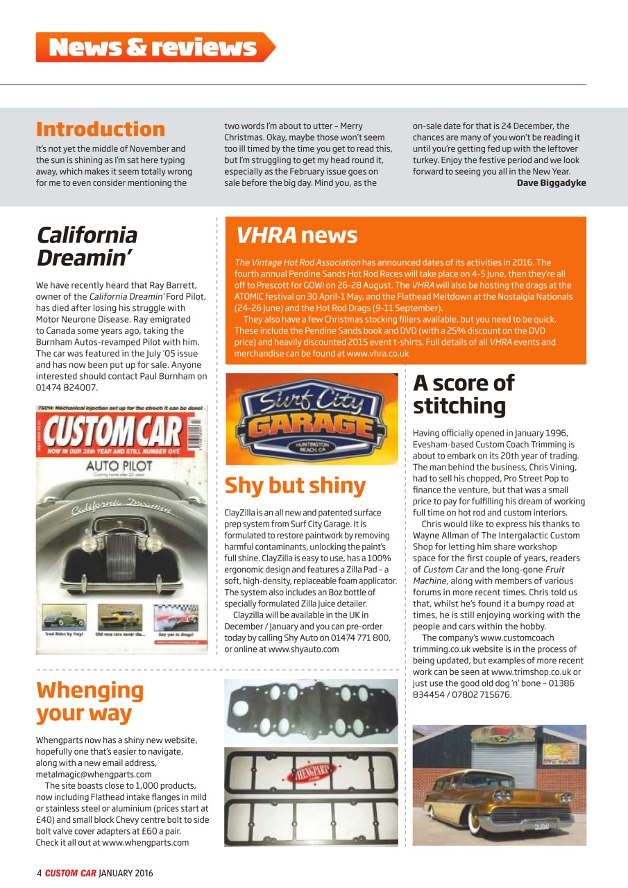 Custom Car Preview Pages