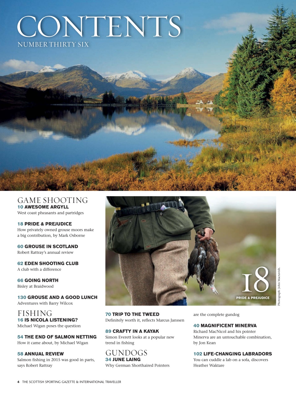 Fieldsports Journal Preview Pages