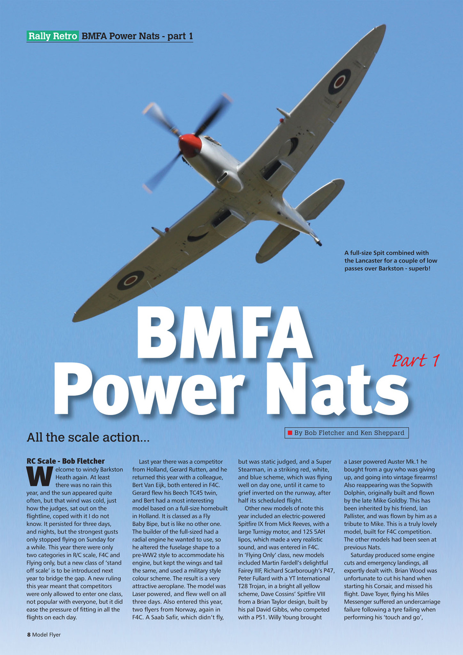 Radio Control Model Flyer Preview Pages