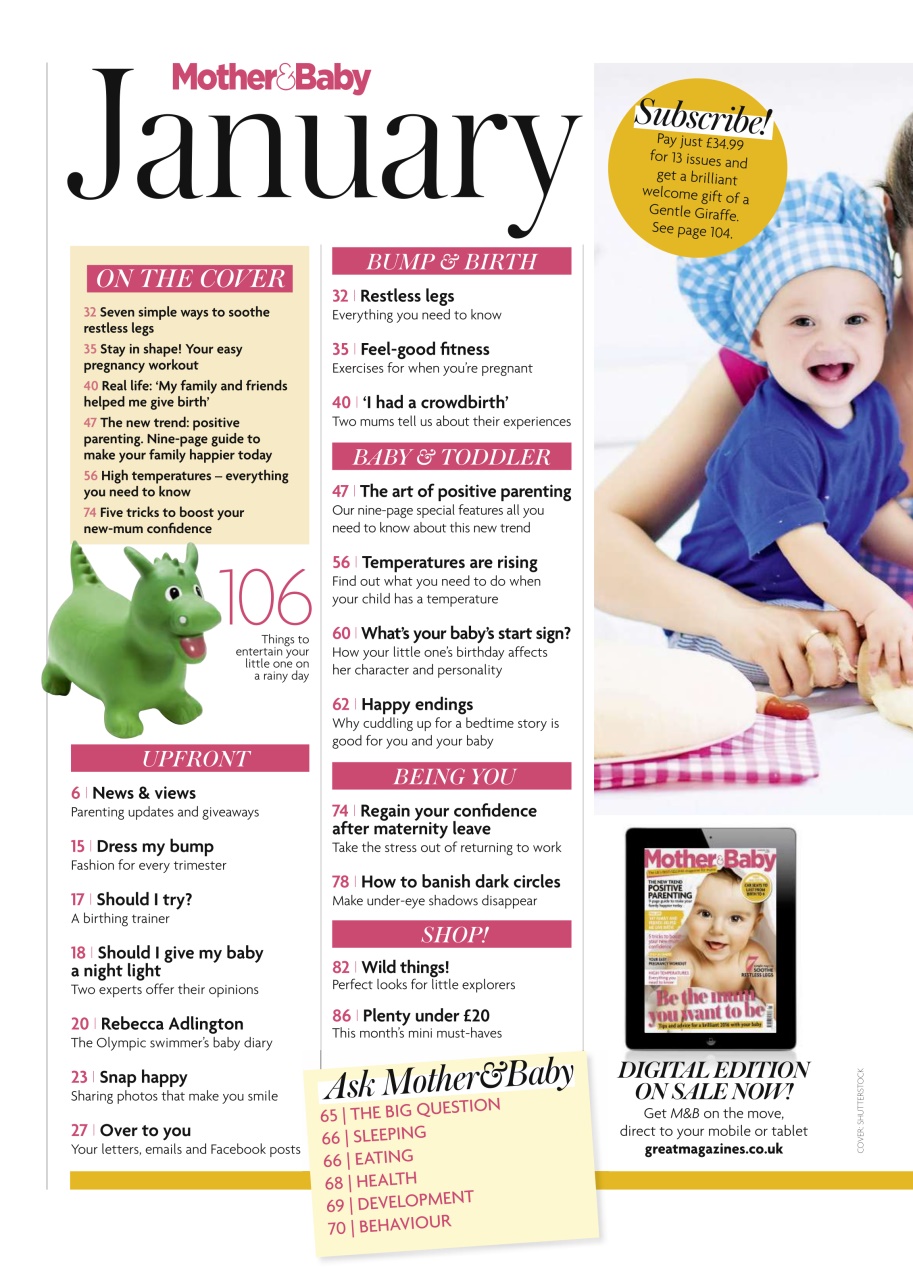 Mother & Baby Preview Pages