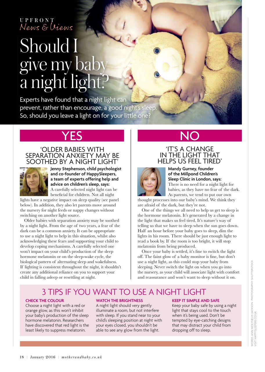 Mother & Baby Preview Pages