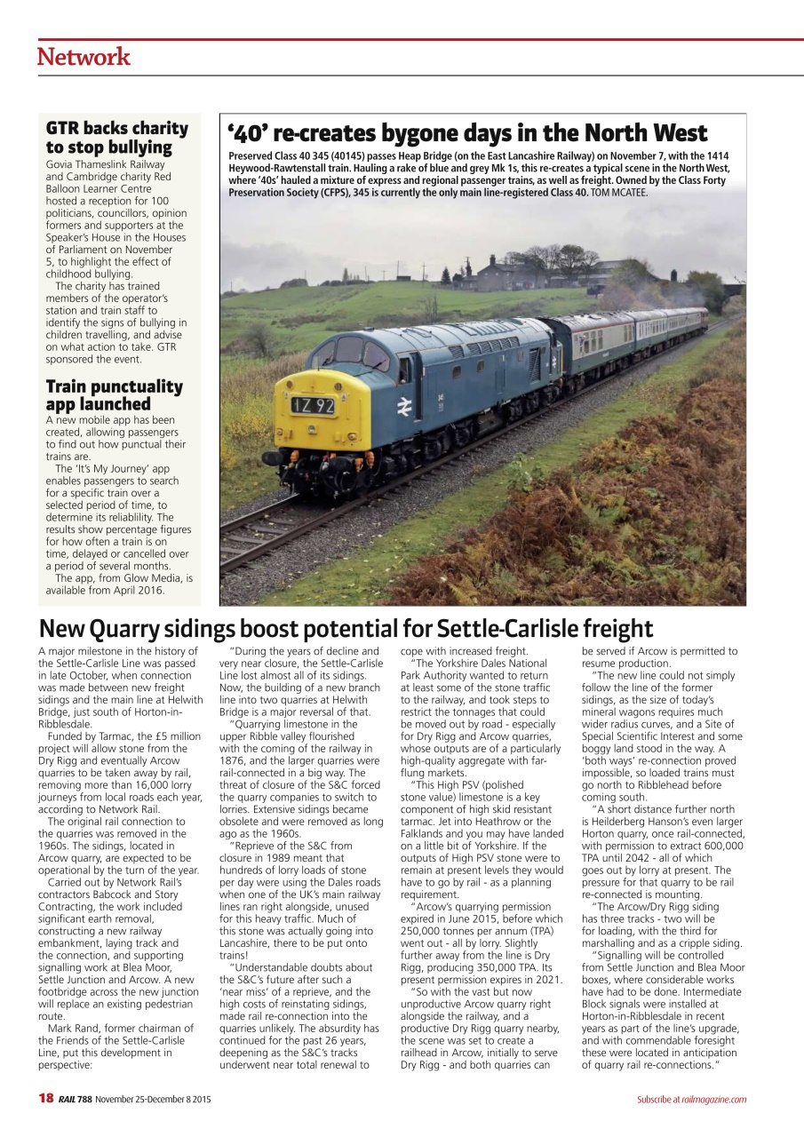 Rail Preview Pages