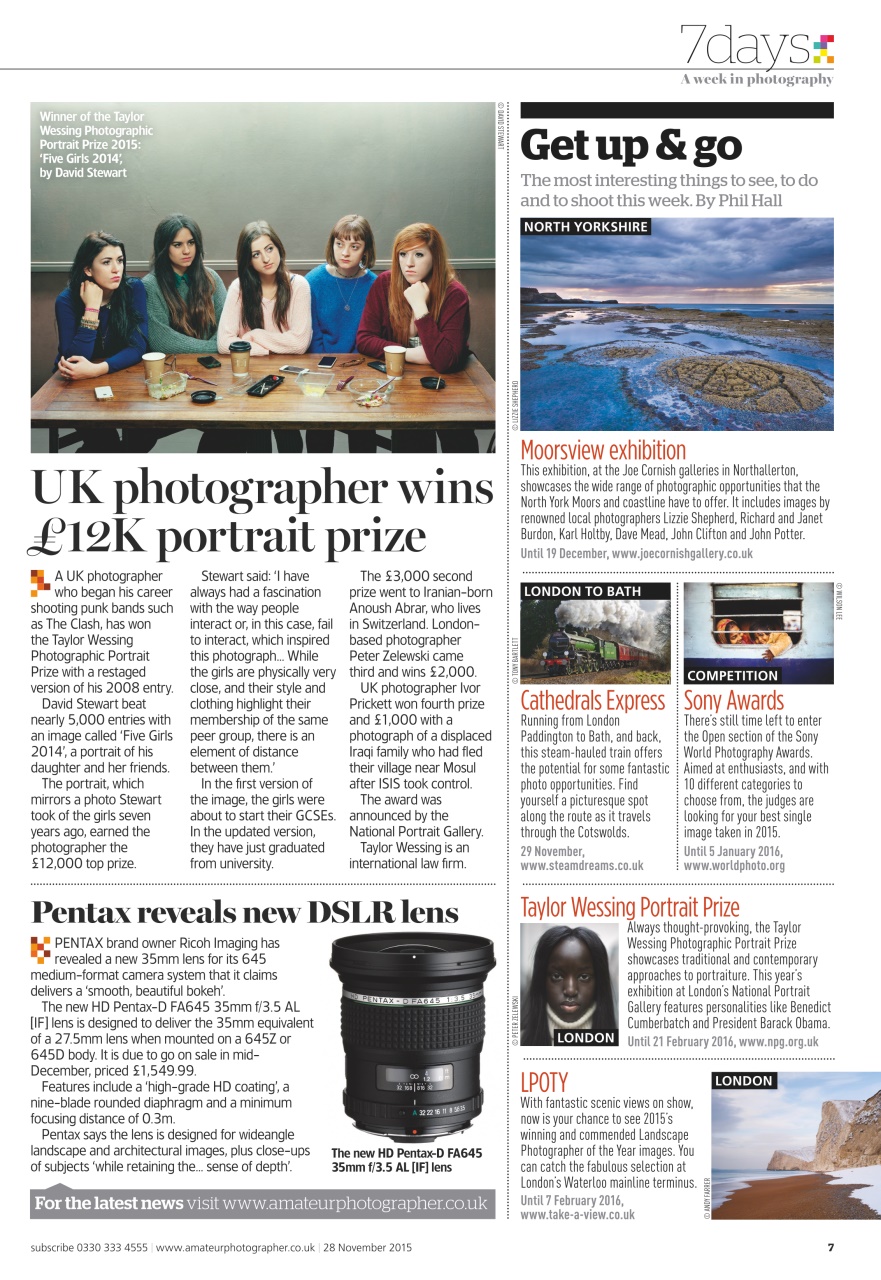 Amateur Photographer Preview Pages