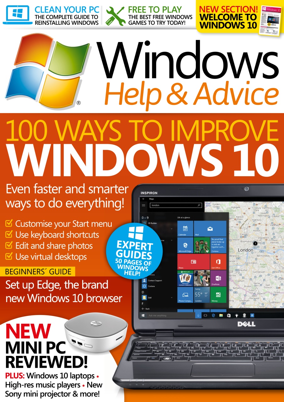 Windows Help & Advice Preview Pages