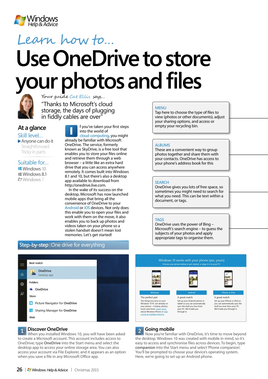 Windows Help & Advice Preview Pages