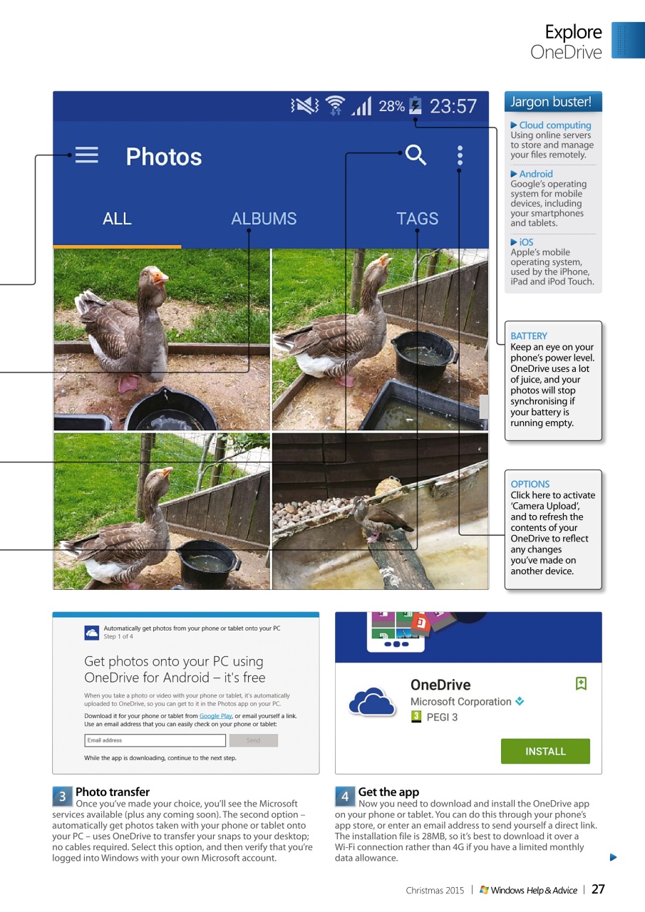 Windows Help & Advice Preview Pages