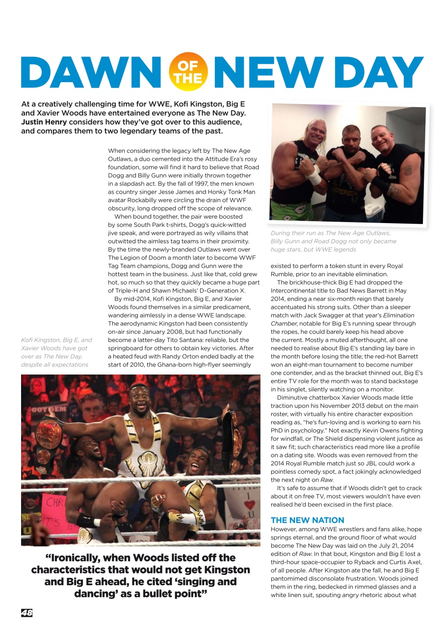 Wrestletalk Magazine Preview Pages