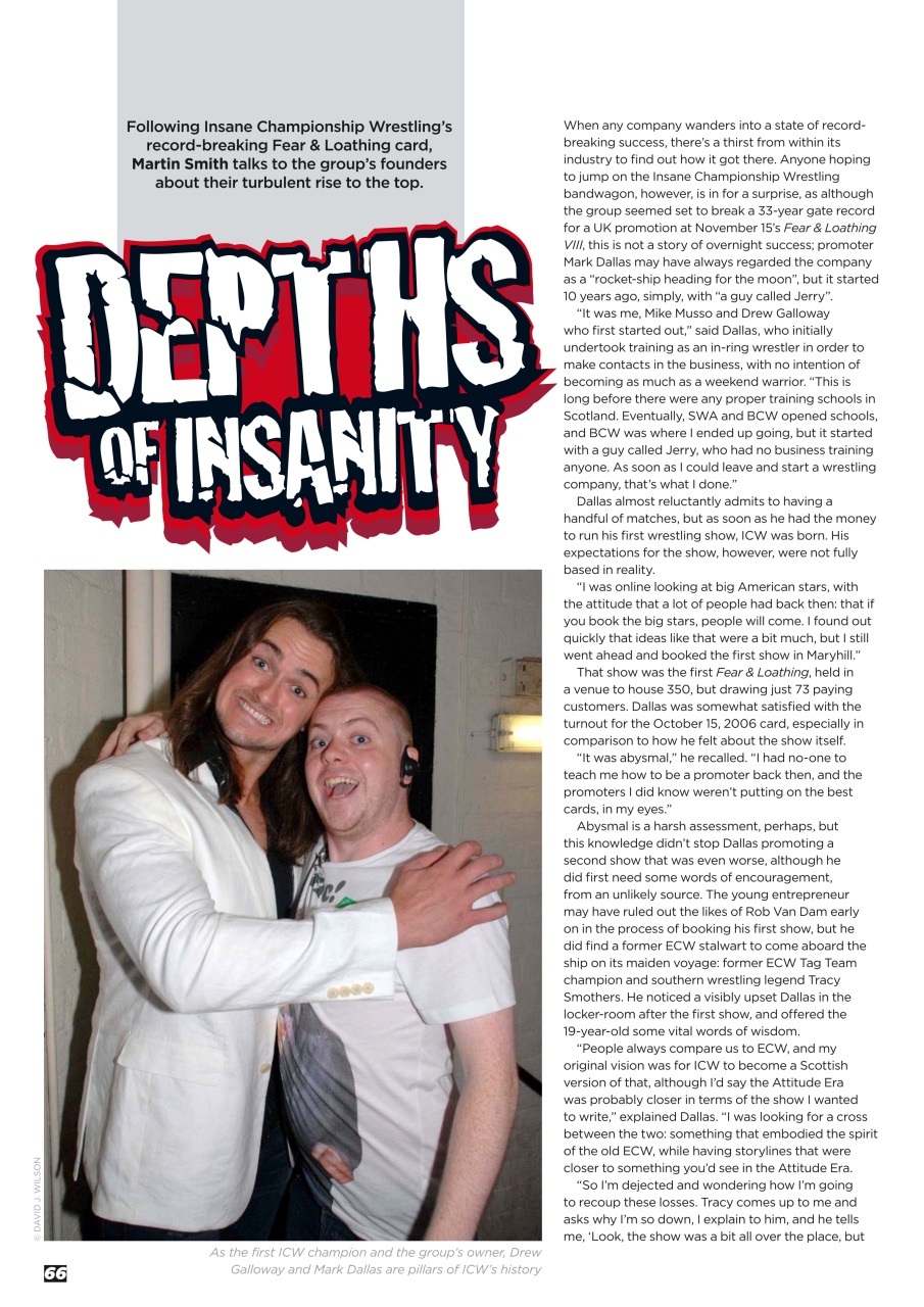 Wrestletalk Magazine Preview Pages