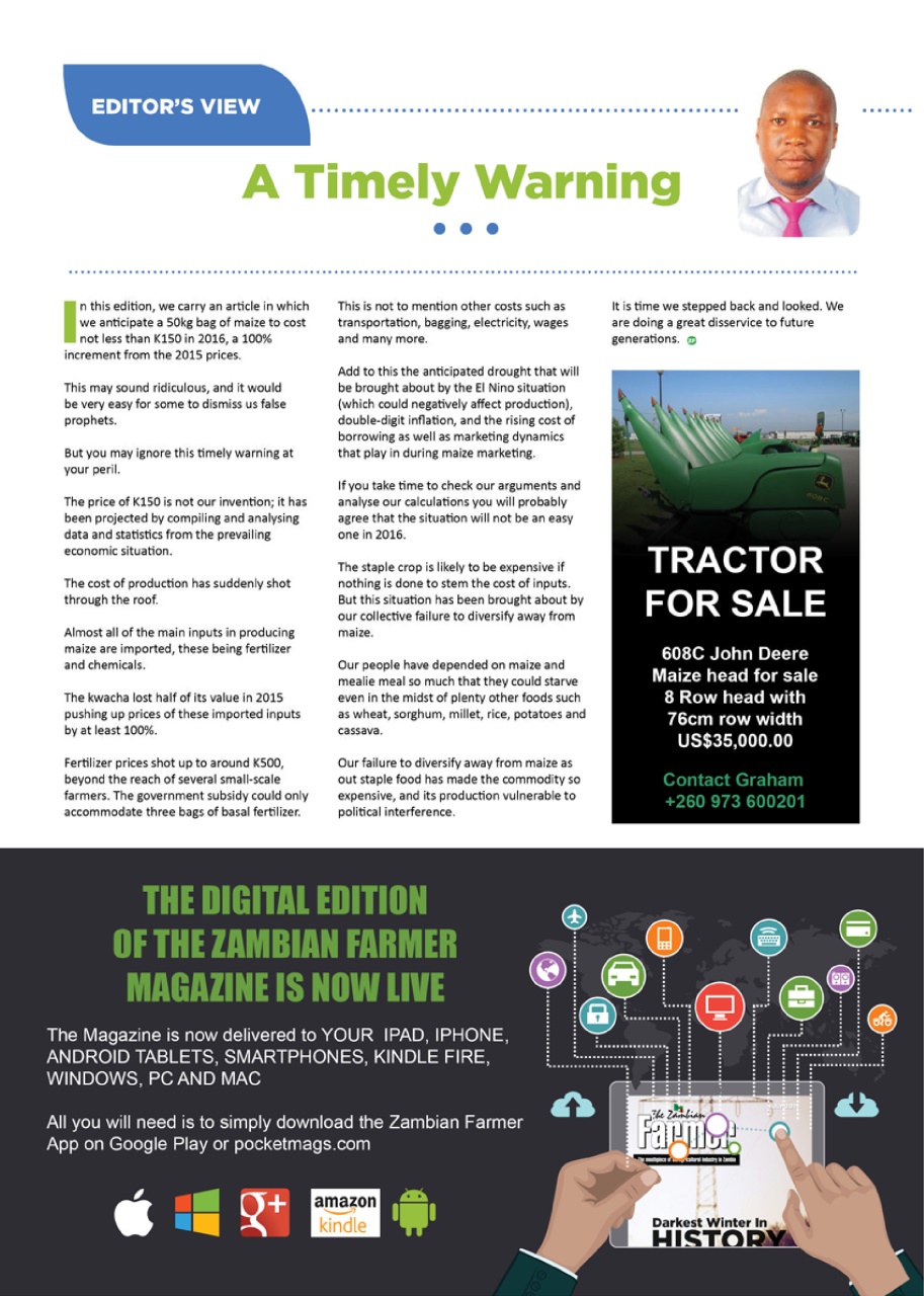 Zambian Farmer Preview Pages