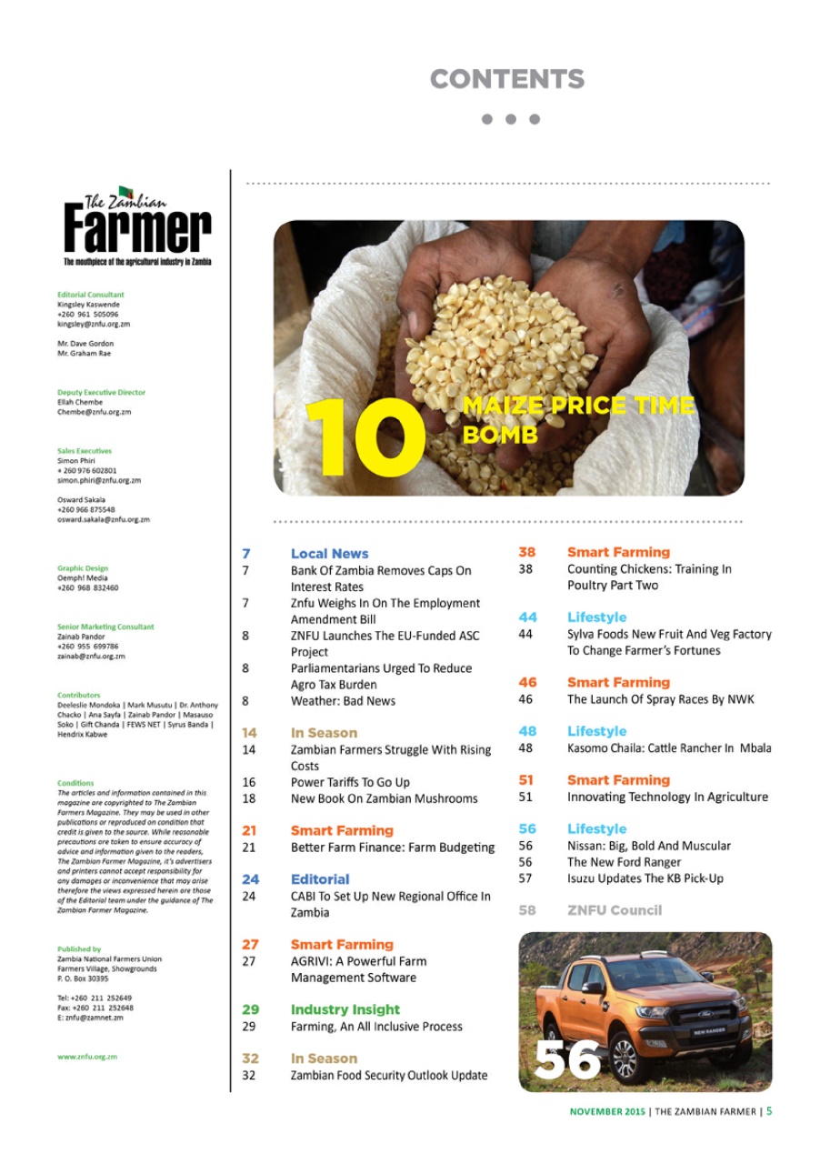 Zambian Farmer Preview Pages
