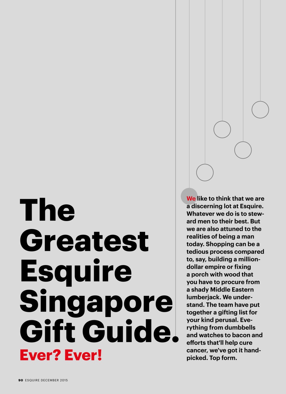 Esquire Singapore Preview Pages