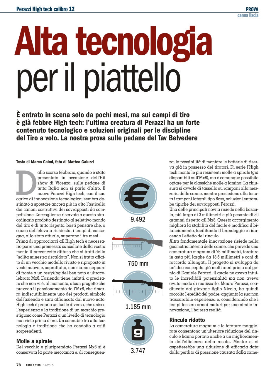Armi E Tiro Preview Pages