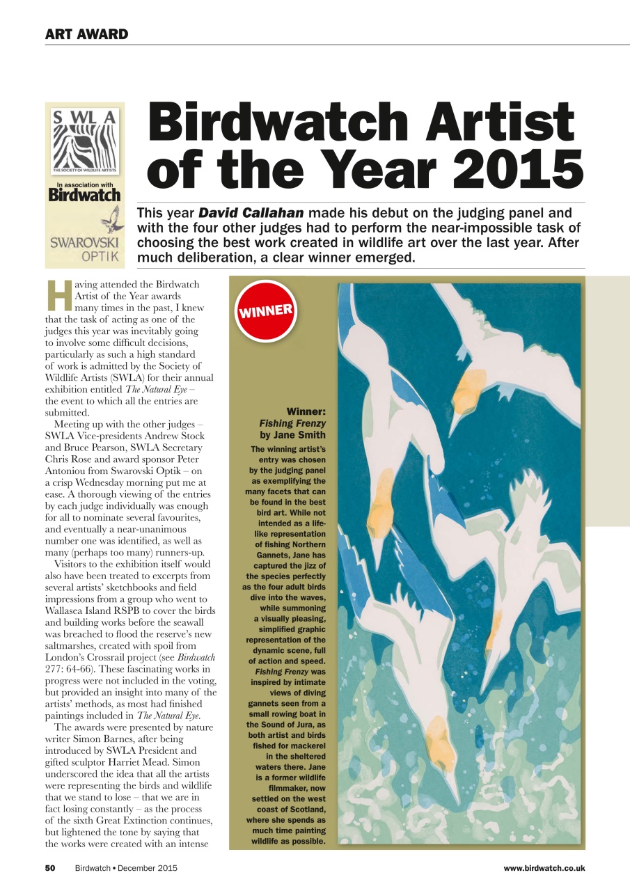 Birdwatch Magazine Preview Pages