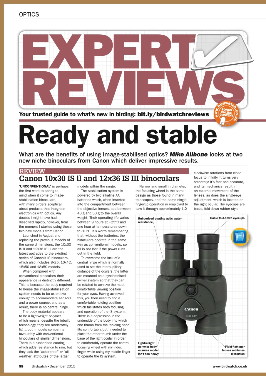 Birdwatch Magazine Preview Pages