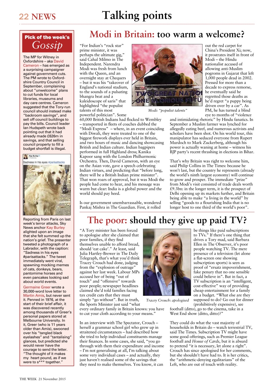 The Week Preview Pages