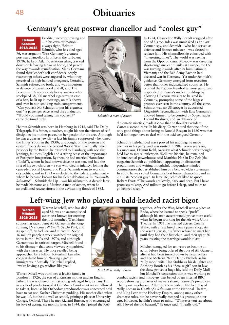 The Week Preview Pages