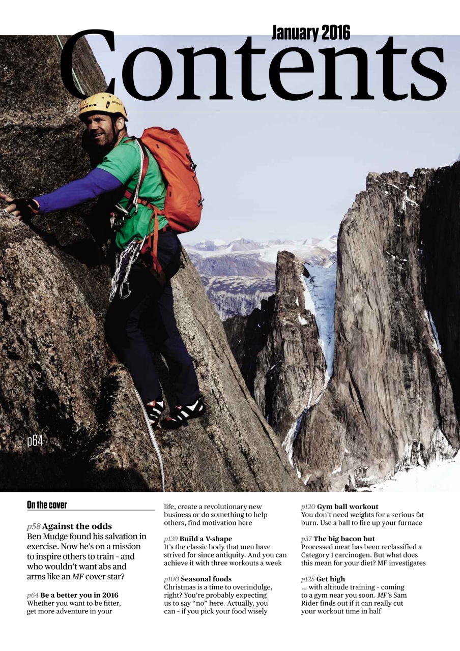 Men's Fitness Preview Pages