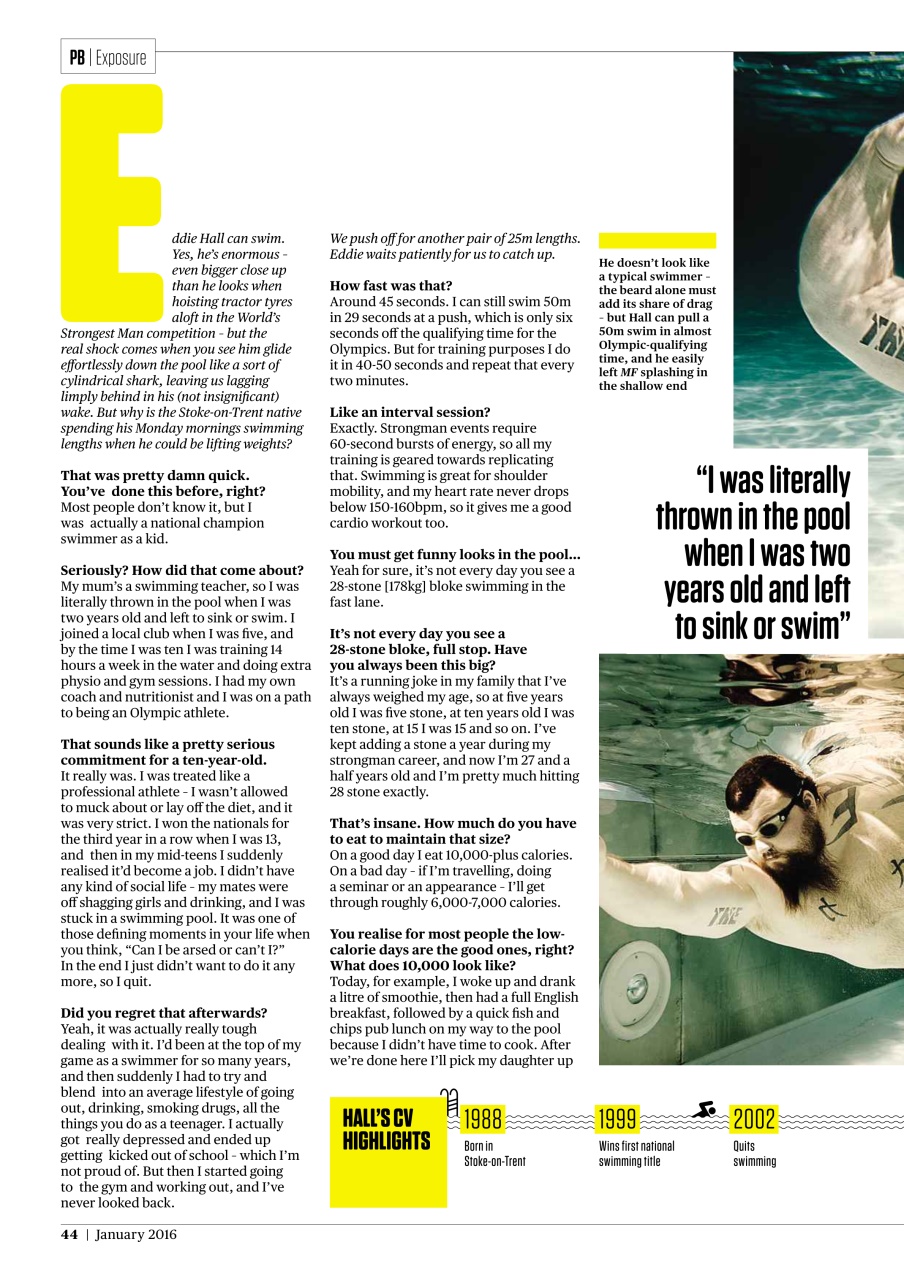 Men's Fitness Preview Pages