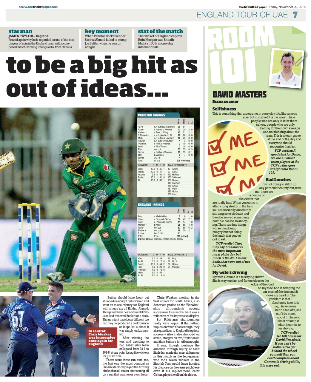 The Cricket Paper Preview Pages