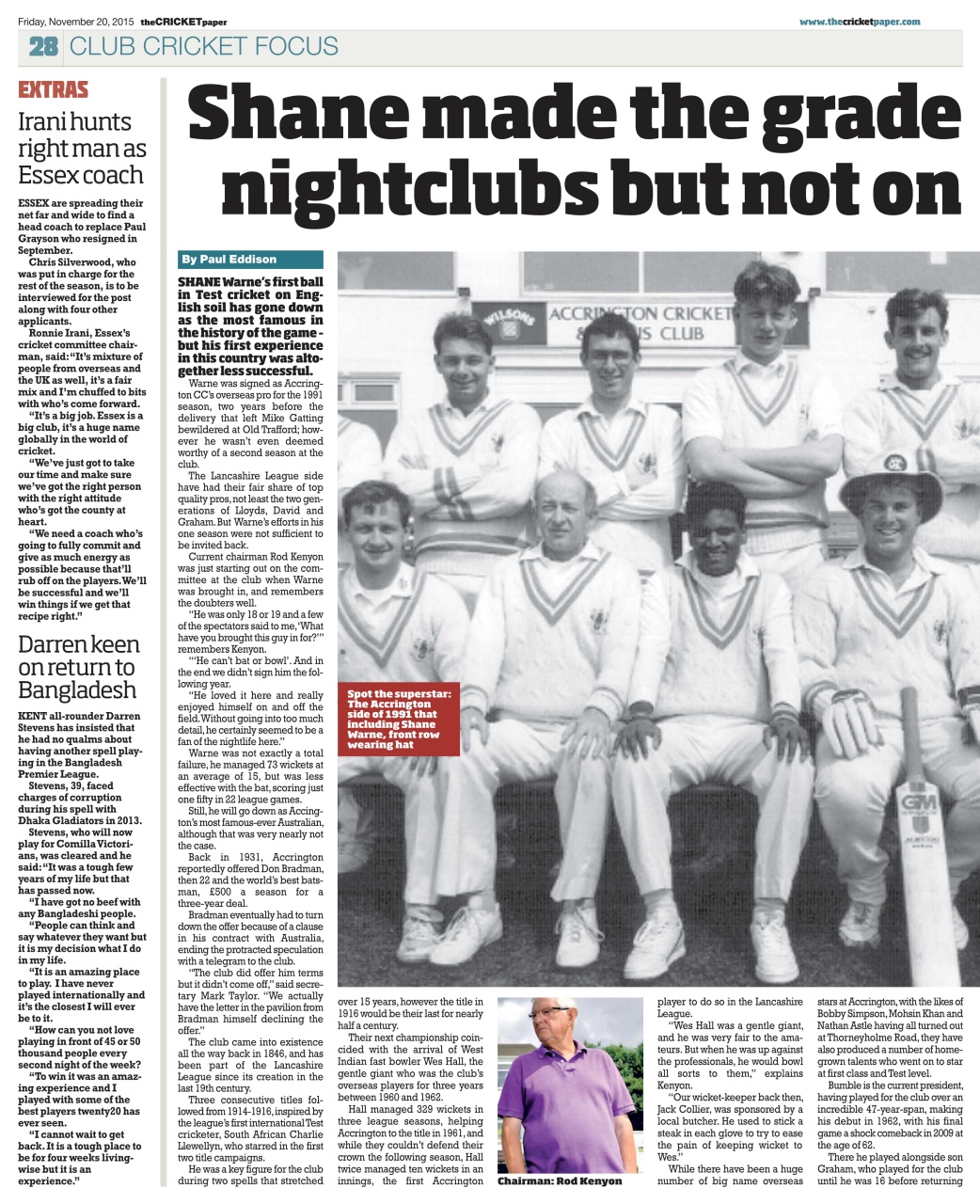 The Cricket Paper Preview Pages