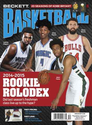 Beckett Basketball Magazine issue December 2015