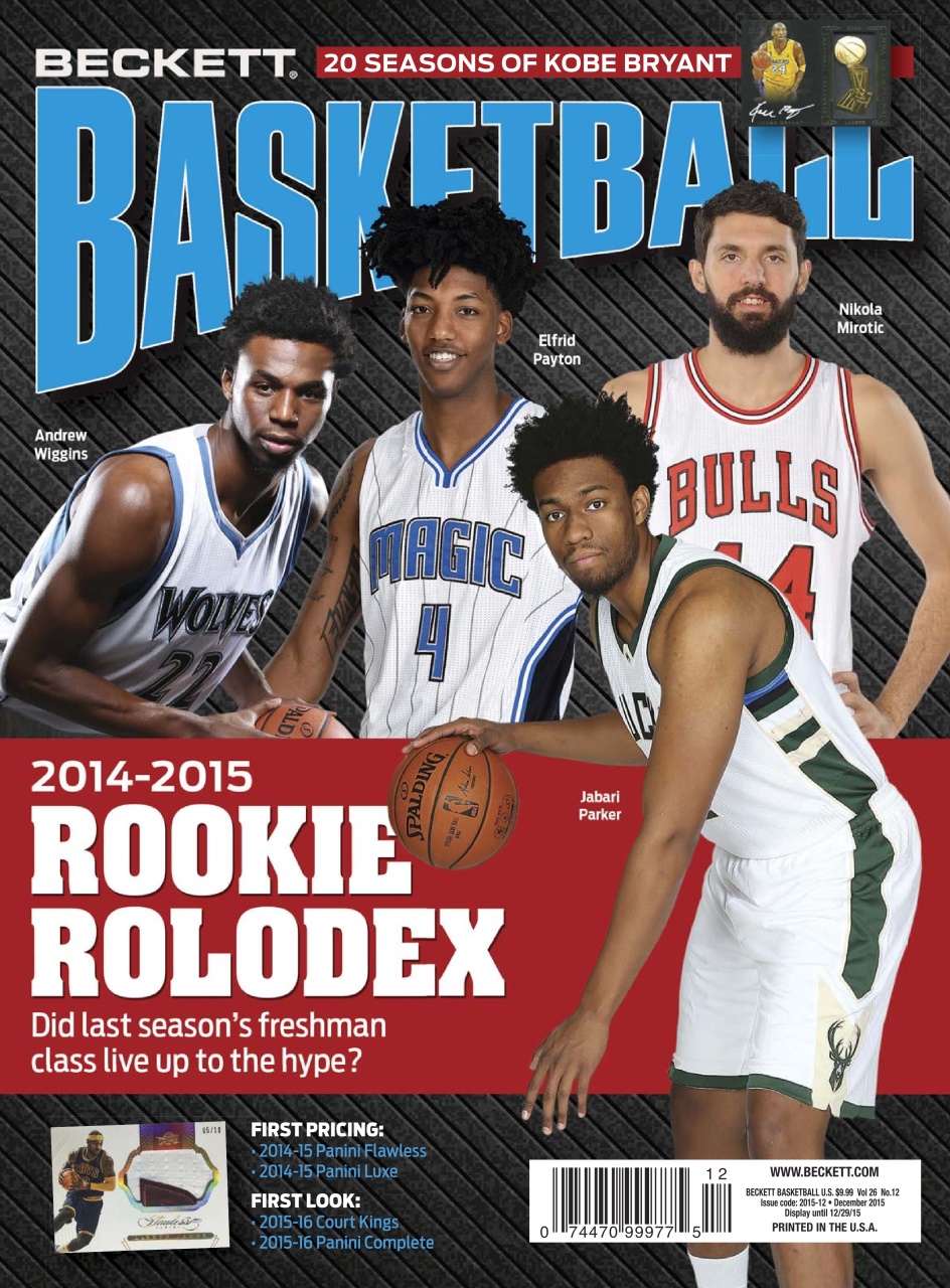 Beckett Basketball Magazine Preview Pages