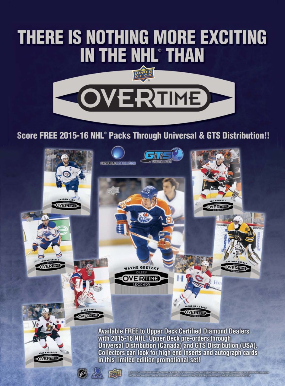 Beckett Hockey Magazine Preview Pages