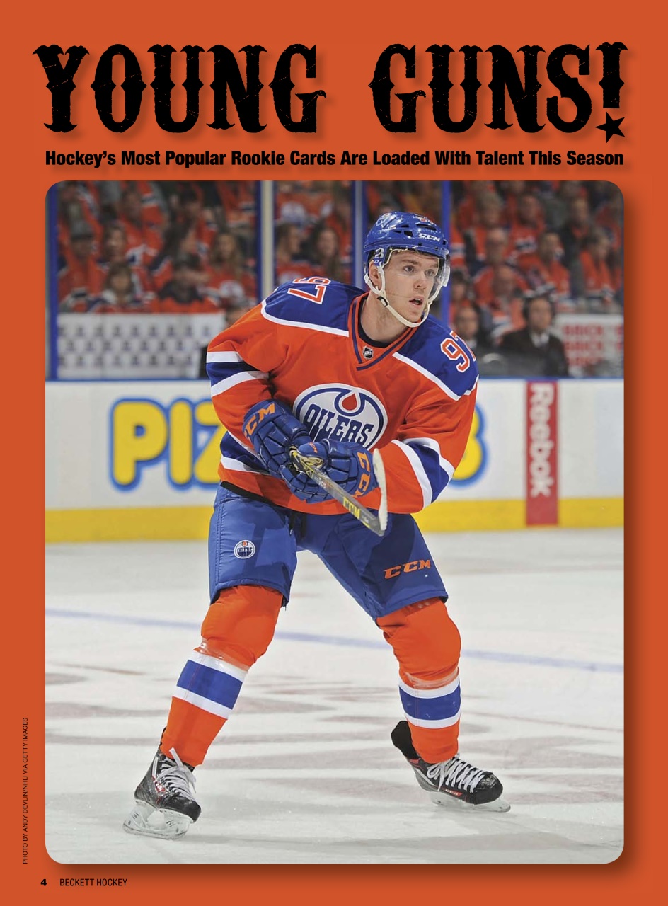 Beckett Hockey Magazine Preview Pages